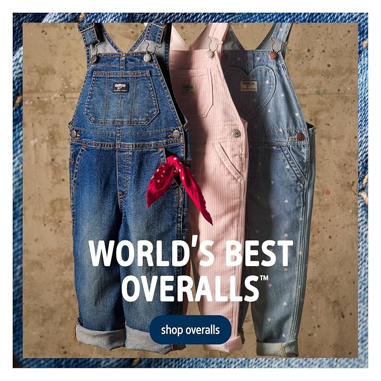 OshKosh B'Gosh Kids Clothes, Denim Overalls & Playwear -OshKosh B'Gosh Kids Clothing & Denim Store