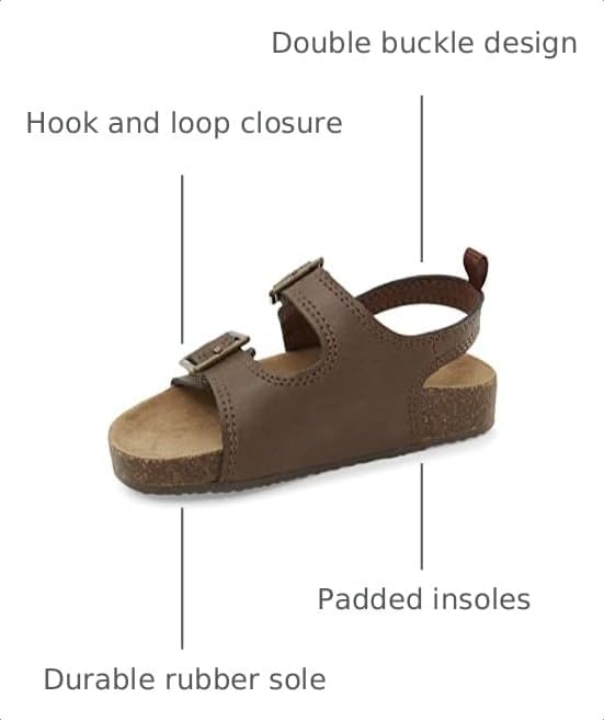 OSHKOSH B'GOSH Boys' Bruno Chocolate III